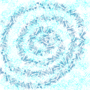 Spiral brush stroke background